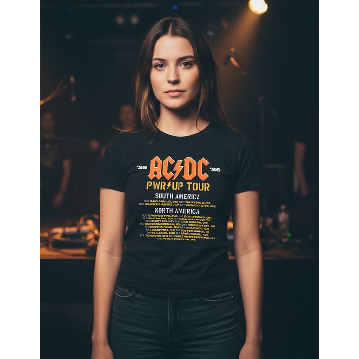 ⚡ CAMISETA OFICIAL AC/DC