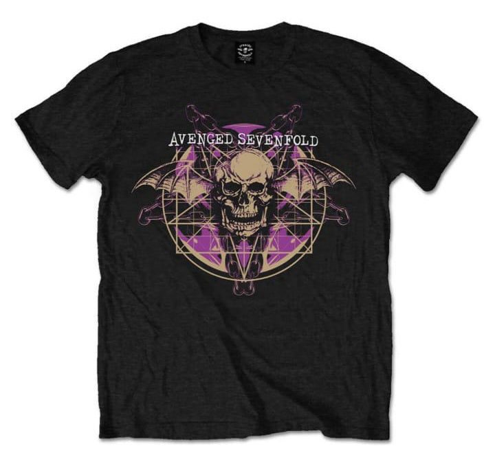 🦇🔥Camiseta Avenged Sevenfold 🎸💀