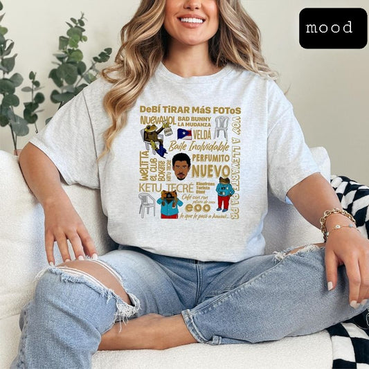 📸🔥 Camiseta Bad Bunny Debí Tirar Más Fotos 🐰💥