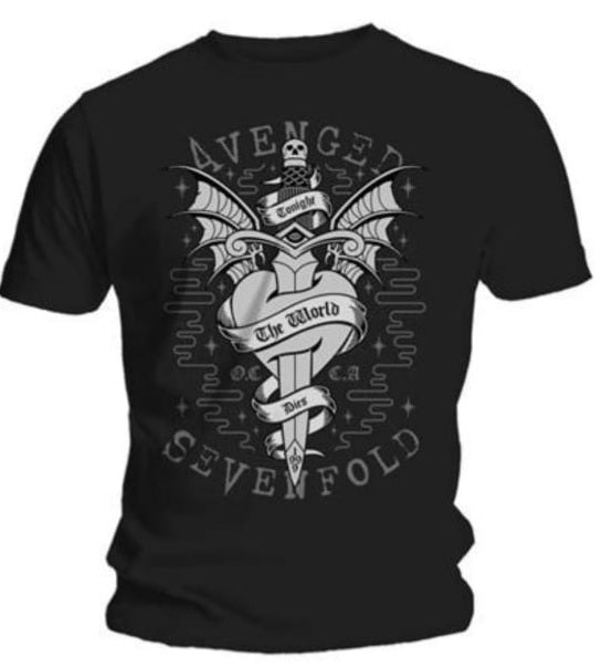 🦇🔥Camiseta Avenged Sevenfold 🎸💀
