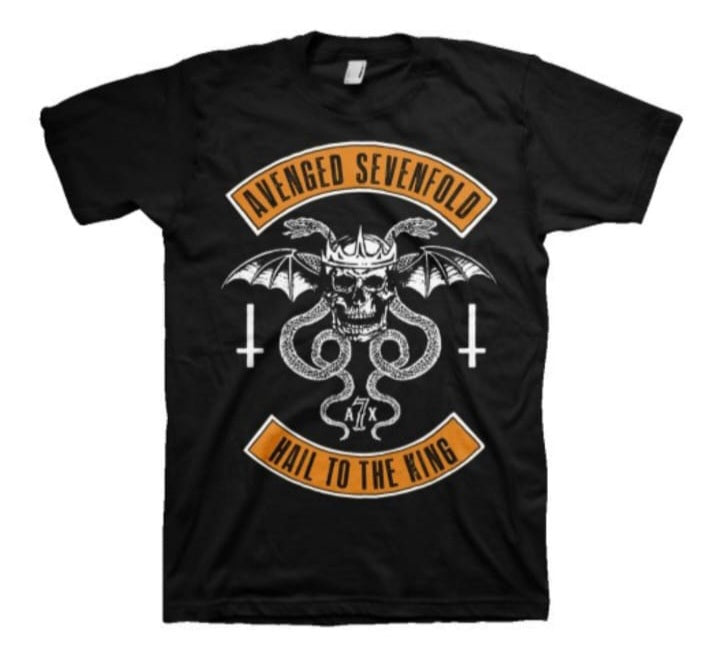 🦇🔥Camiseta Avenged Sevenfold 🎸💀