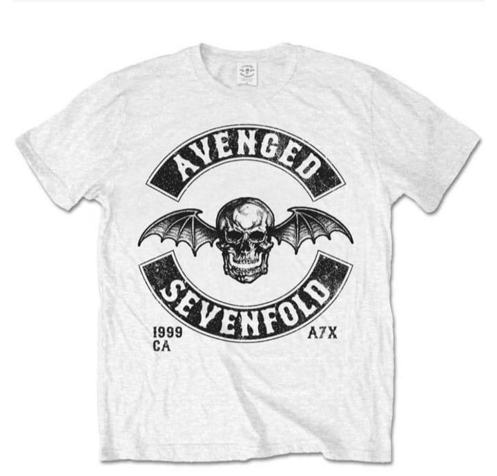 🦇🔥Camiseta Avenged Sevenfold 🎸💀