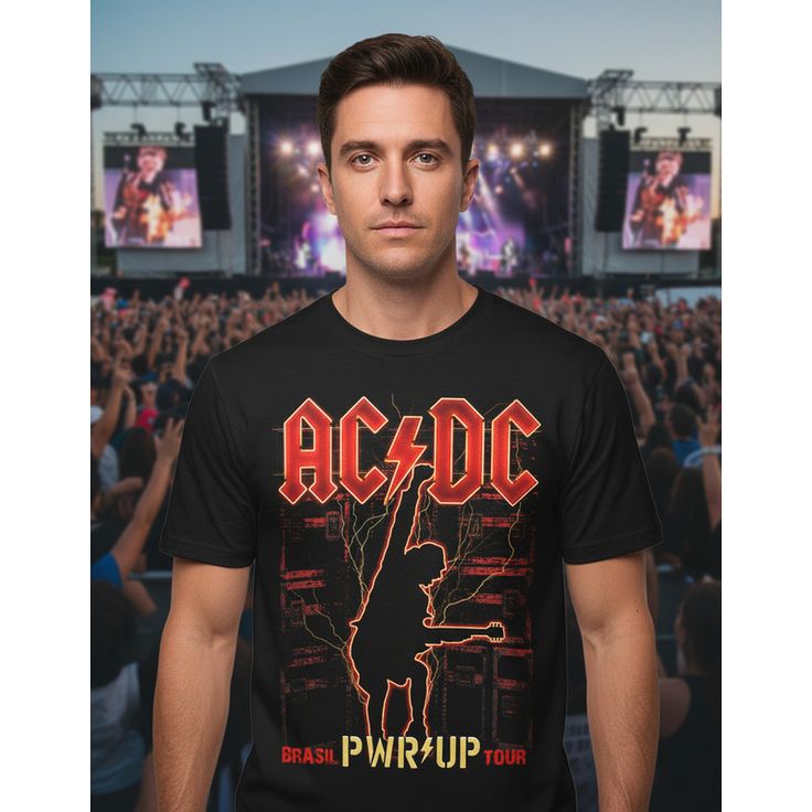 ⚡ CAMISETA OFICIAL AC/DC