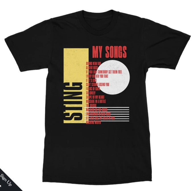 Camiseta Sting