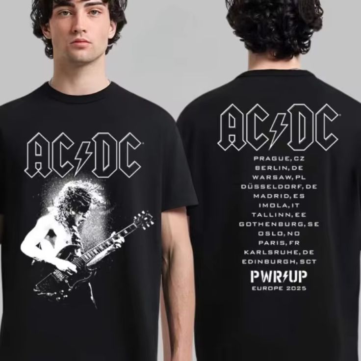 ⚡ CAMISETA OFICIAL AC/DC