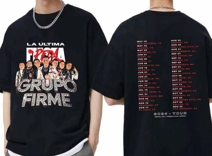 🔥👕 CAMISETA GRUPO FIRME – ÓRALE WEY TOUR EDICIÓN ESPECIAL