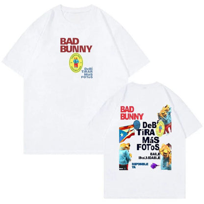 📸🔥 Camiseta Bad Bunny Debí Tirar Más Fotos 🐰💥