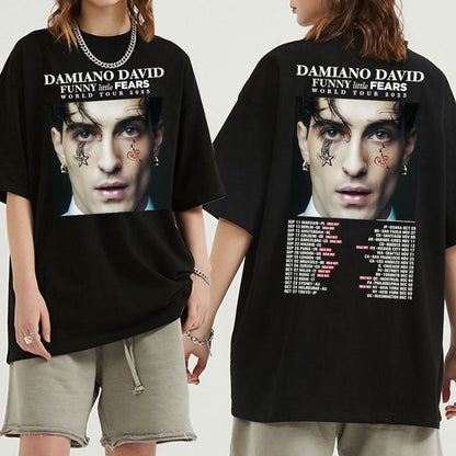 🔥 CAMISETA DAMIANO DAVID - SOLO WORLD TOUR 2025