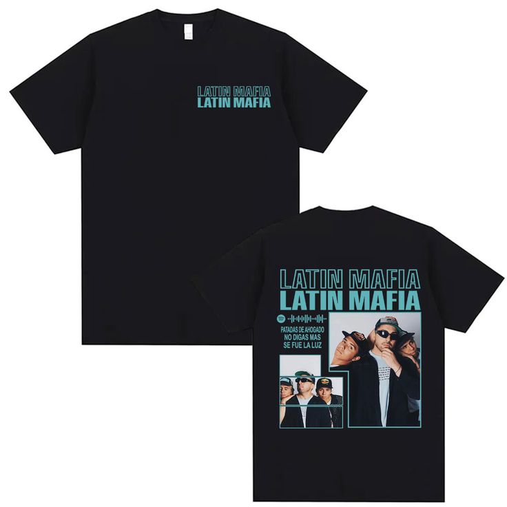 🔥 CAMISETA LATIN MAFIA - TE ODIO Y TE EXTRAÑO TOUR 2025