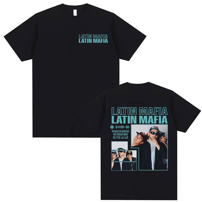 🔥 CAMISETA LATIN MAFIA - TE ODIO Y TE EXTRAÑO TOUR 2025