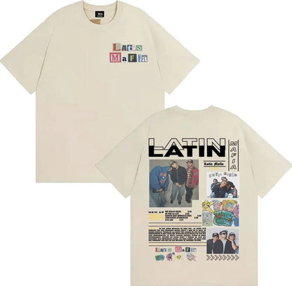 🔥 CAMISETA LATIN MAFIA - TE ODIO Y TE EXTRAÑO TOUR 2025