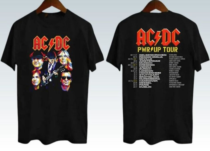 ⚡ CAMISETA OFICIAL AC/DC