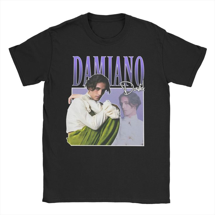 🔥 CAMISETA DAMIANO DAVID - SOLO WORLD TOUR 2025