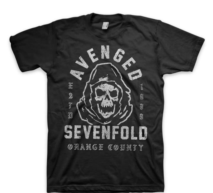 🦇🔥Camiseta Avenged Sevenfold 🎸💀
