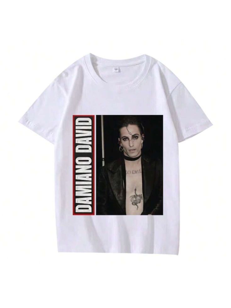🔥 CAMISETA DAMIANO DAVID - SOLO WORLD TOUR 2025