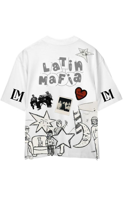🔥 CAMISETA LATIN MAFIA - TE ODIO Y TE EXTRAÑO TOUR 2025