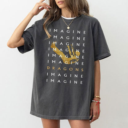 🔥 CAMISETA IMAGINE DRAGONS - LOOM WORLD TOUR 2025