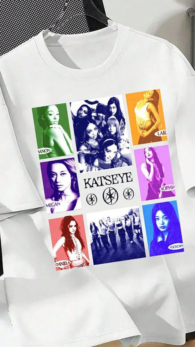🌟🖤 CAMISETA KATSEYE – EDICIÓN ESTÉREO PICNIC 2026 🔥