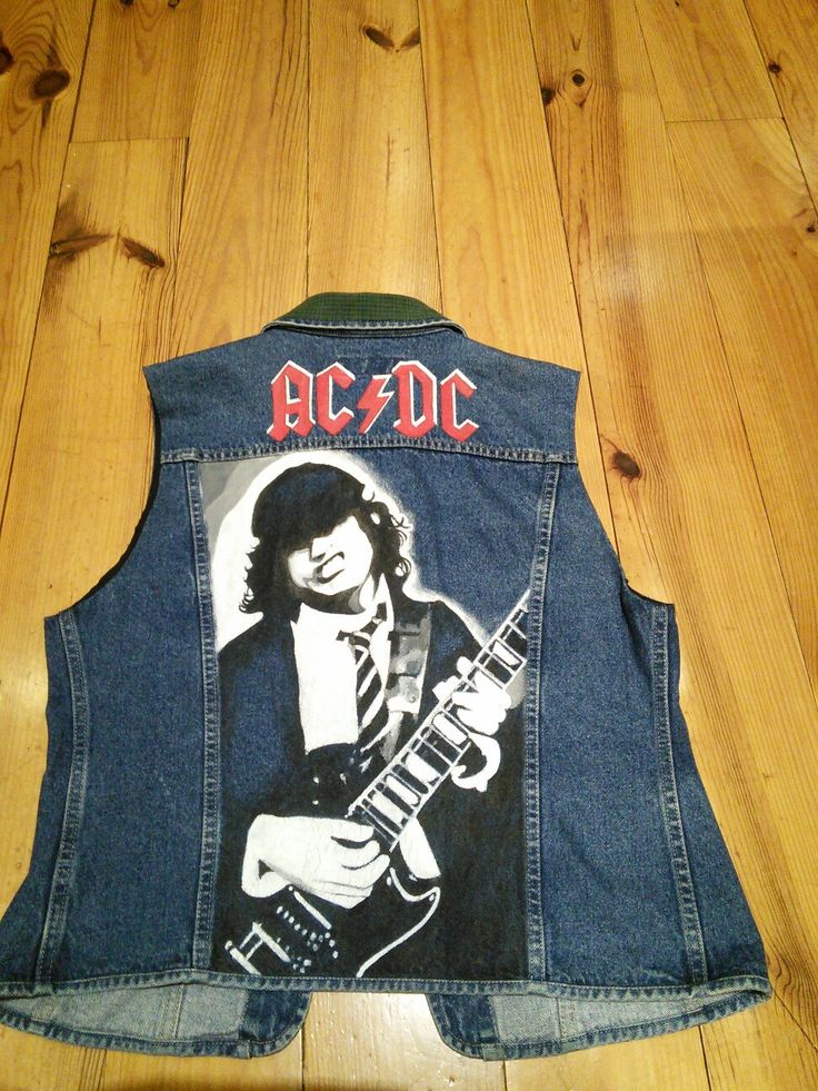 🔥 CHAQUETA JEAN AC/DC - POWER UP WORLD TOUR