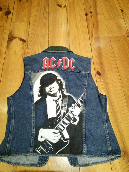 🔥 CHAQUETA JEAN AC/DC - POWER UP WORLD TOUR