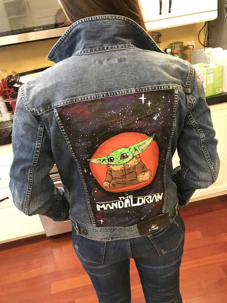 🌌🧥 CHAQUETA JEAN THE MANDALORIAN – THIS IS THE WAY 🔥⚔️
