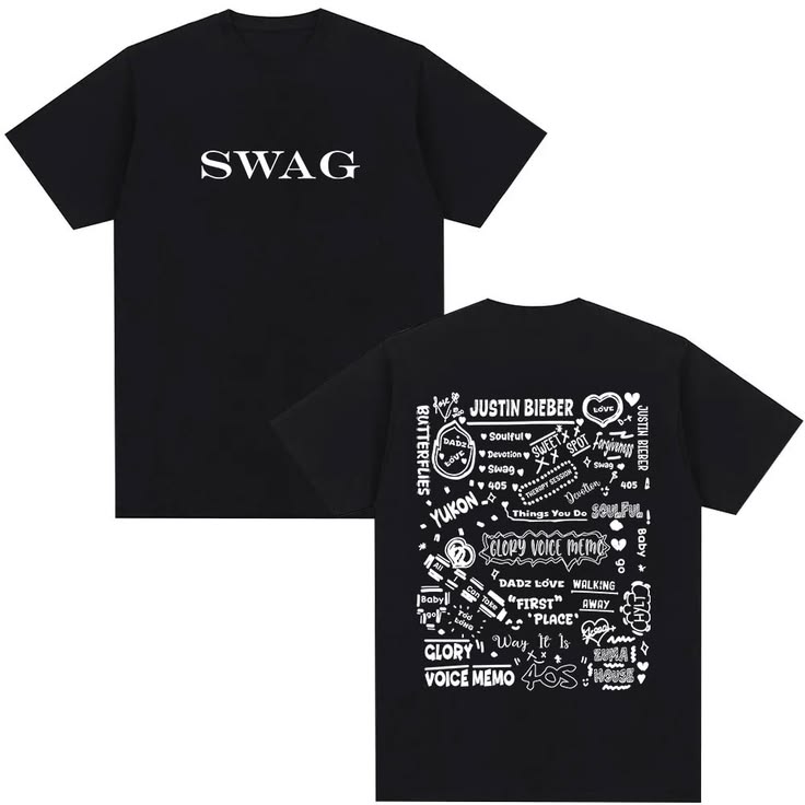 🎤🔥 CAMISETA JUSTIN BIEBER – POP ICON VIBES 🖤✨