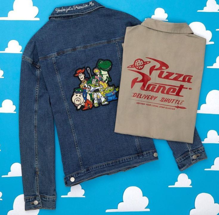 🤠🧥 CHAQUETA JEAN TOY STORY – DENIM NOSTALGIA 🔥🚀