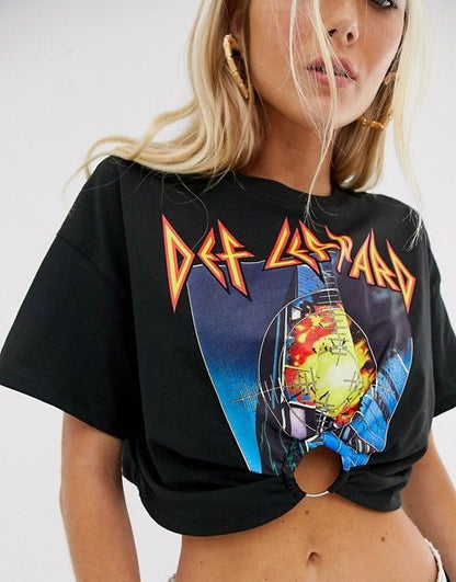 🐆🔥 CAMISETA DEF LEPPARD – EL ROCK NUNCA PASA DE MODA 🎸⚡