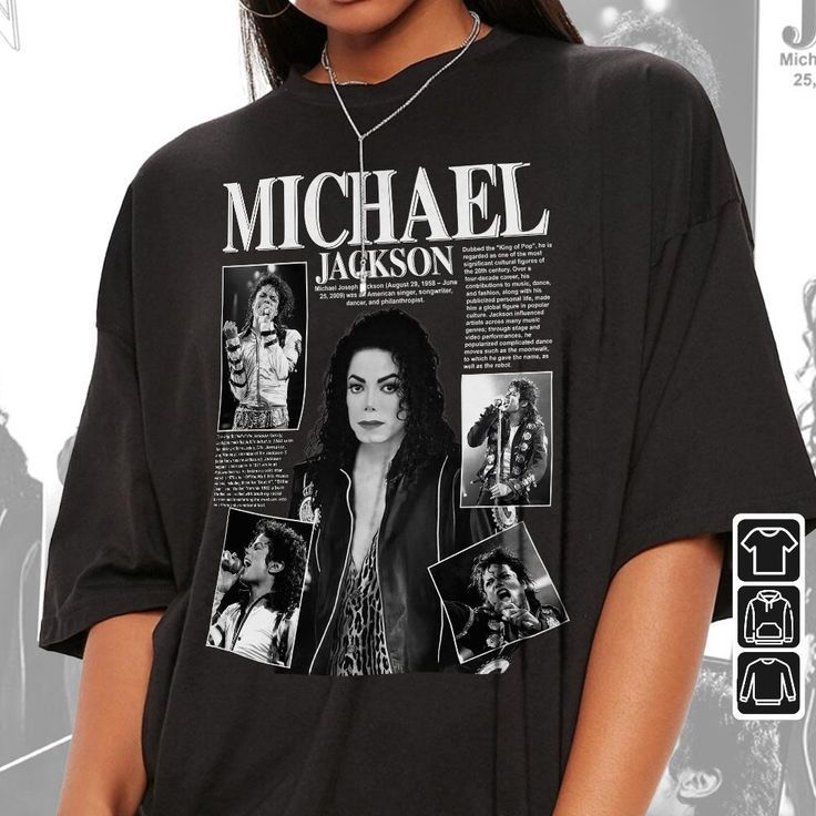 🕺🔥 CAMISETA MICHAEL JACKSON – EDICIÓN ÍCONO DEL POP 👑✨