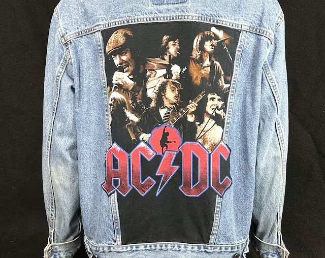 🔥 CHAQUETA JEAN AC/DC - POWER UP WORLD TOUR