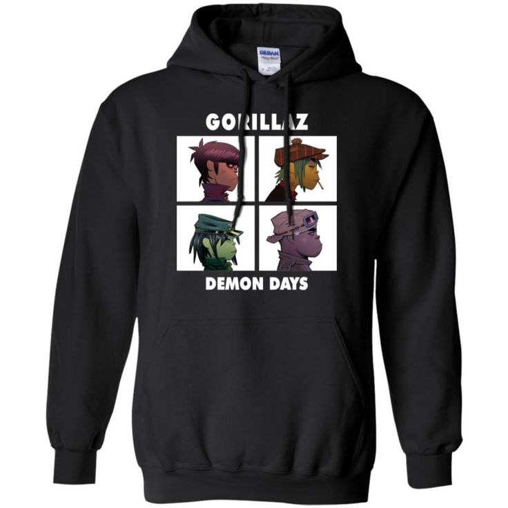 🎧🖤 HOODIE GORILLAZ – ARTE & STREET VIBES 🔥