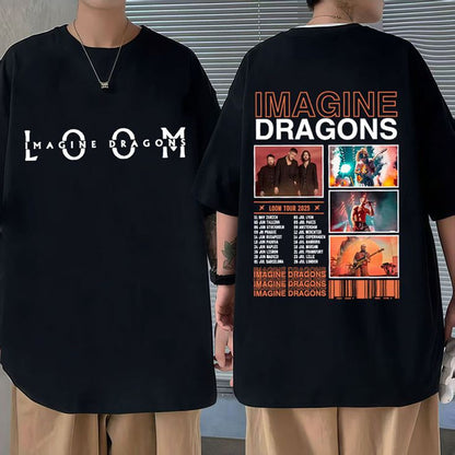 🔥 CAMISETA IMAGINE DRAGONS - LOOM WORLD TOUR 2025