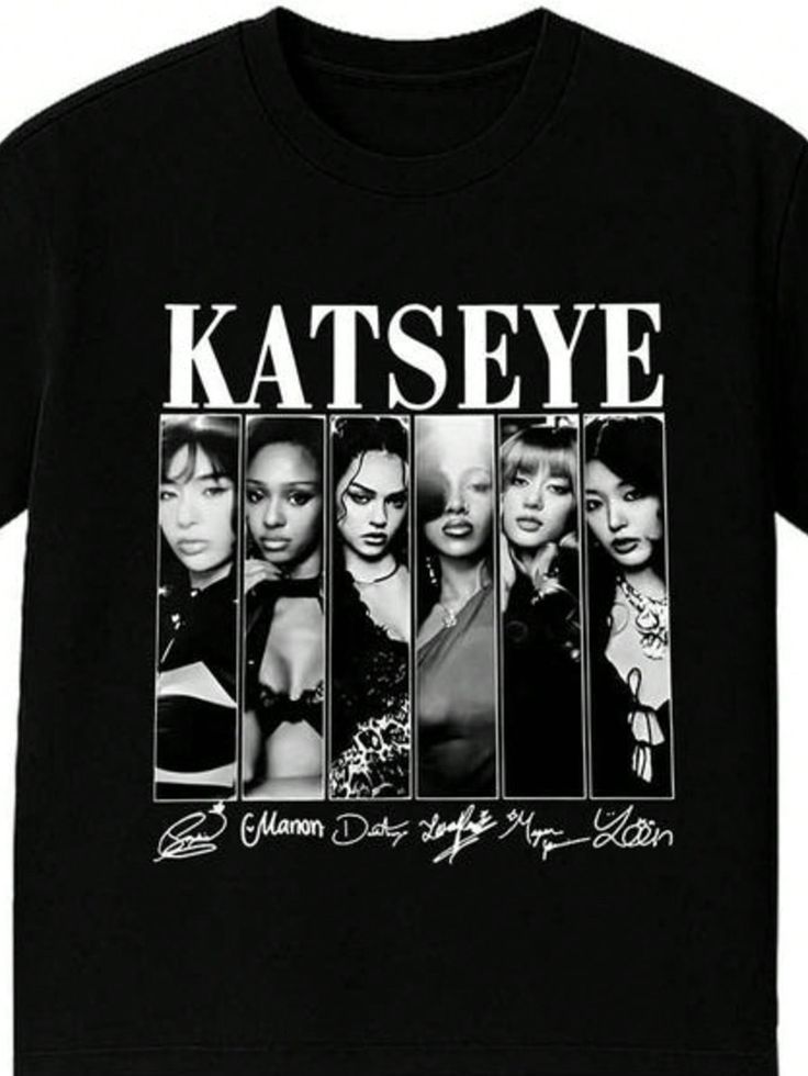 🌟🖤 CAMISETA KATSEYE – EDICIÓN ESTÉREO PICNIC 2026 🔥