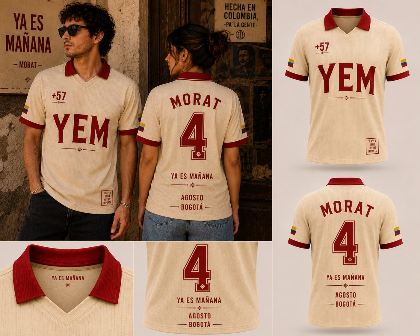 ⚽💙 CAMISETA DE FÚTBOL MORAT – EDICIÓN ESPECIAL 🎶✨