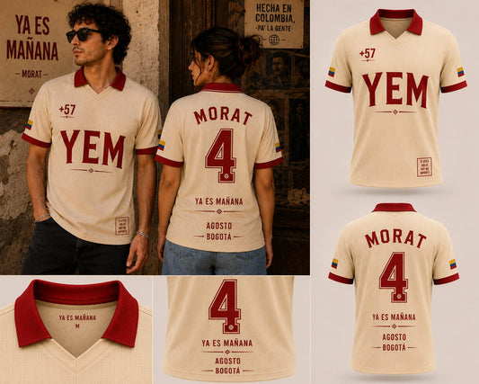 ⚽💙 CAMISETA DE FÚTBOL MORAT – EDICIÓN ESPECIAL 🎶✨