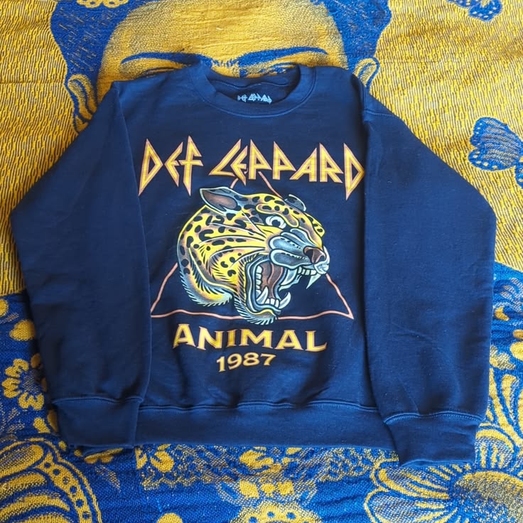 🐆🔥 BUZO DEF LEPPARD – EL ROCK SE LLEVA PUESTO 🎸⚡