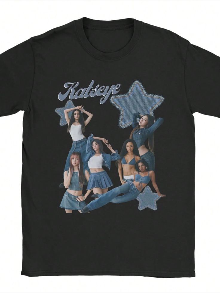 🌟🖤 CAMISETA KATSEYE – EDICIÓN ESTÉREO PICNIC 2026 🔥