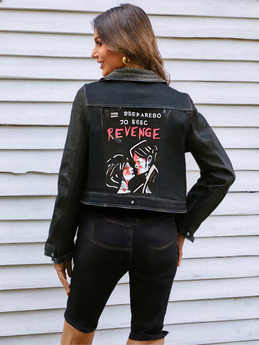 🖤 CHAQUETA DE JEAN MY CHEMICAL ROMANCE