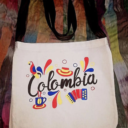 🇨🇴🛍️ TOTE BAG COLOMBIA – EL ACCESORIO MUNDIALISTA ⚽🔥