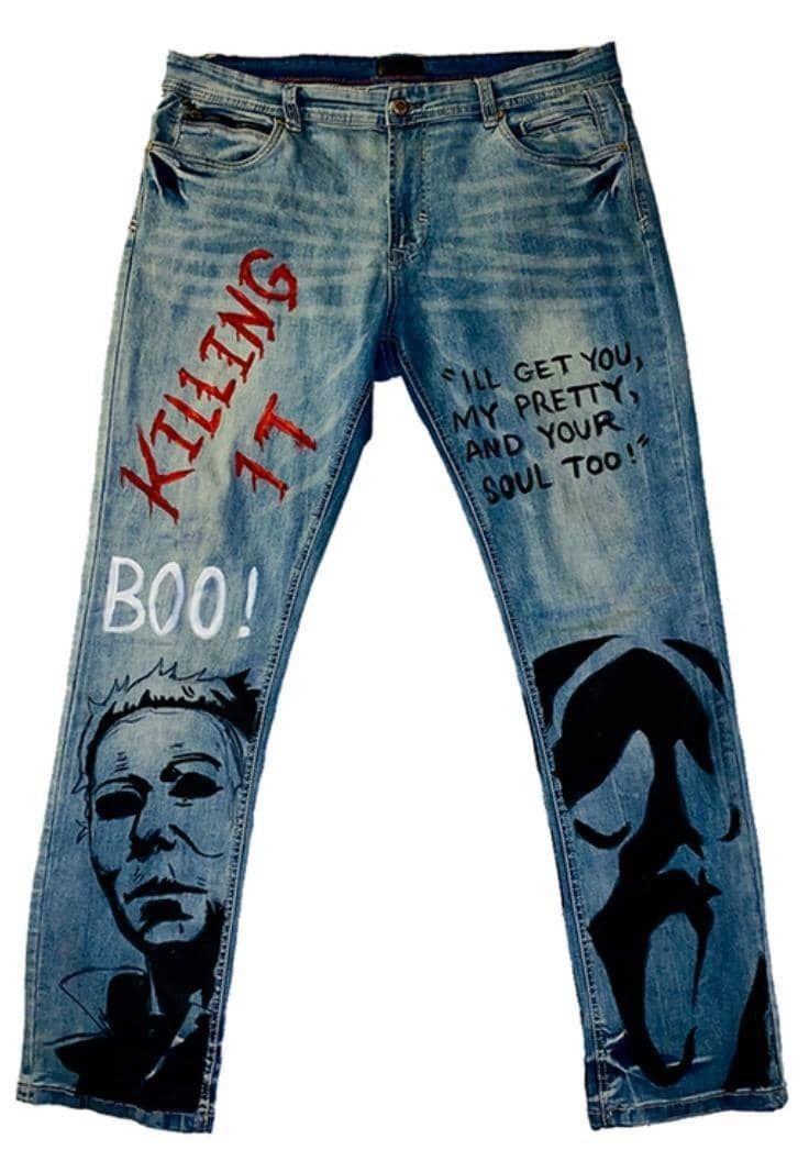 👖🎃 JEAN HALLOWEEN – EL DENIM QUE ROBA TODAS LAS MIRADAS 🔥🔪