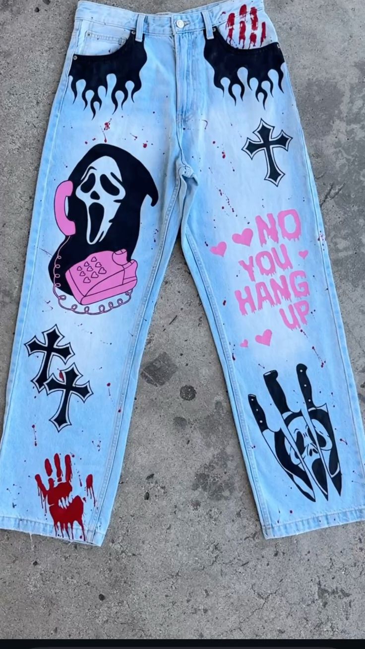 👖🎃 JEAN HALLOWEEN – EL DENIM QUE ROBA TODAS LAS MIRADAS 🔥🔪