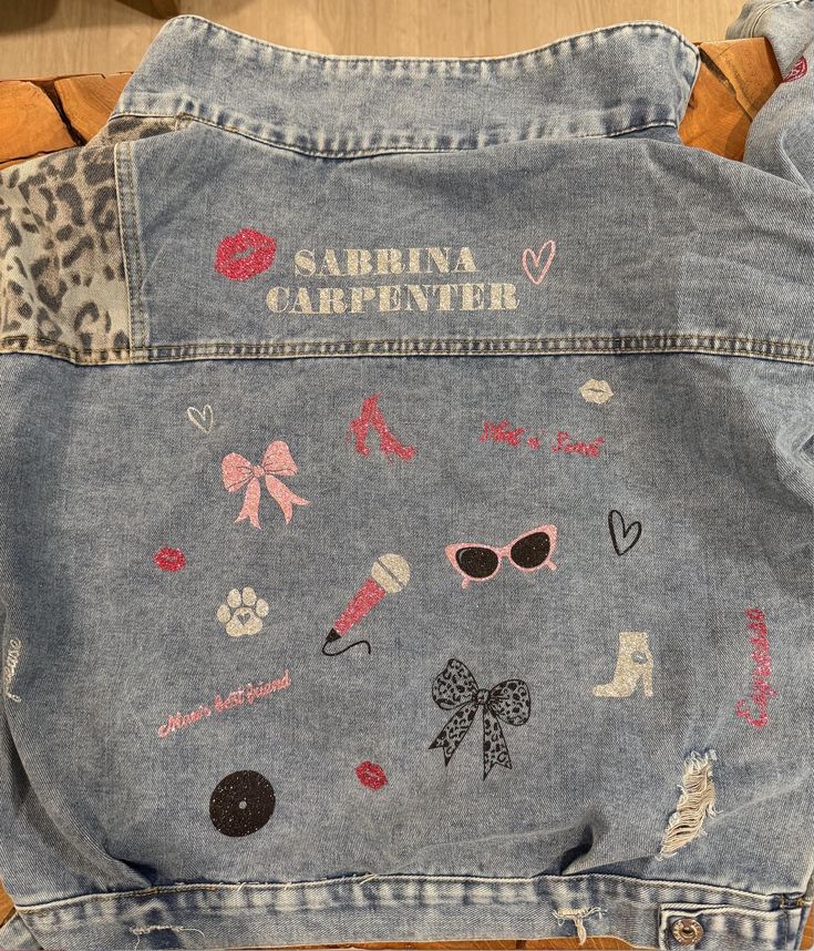 🖤🧥 CHAQUETA JEAN SABRINA CARPENTER –  EDITION STEREO PICNIC 2026 💖✨