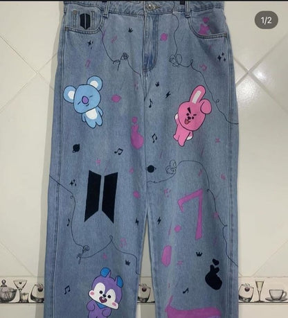 💜👖 PANTALÓN JEAN BTS – 2026 WORLD TOUR (BOGOTÁ) 🌍🔥