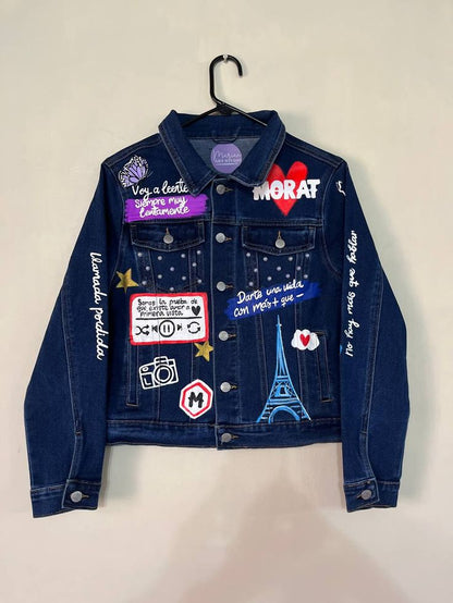 🧥💙 CHAQUETA JEAN MORAT YEM - ESTILO 2026 🎶✨