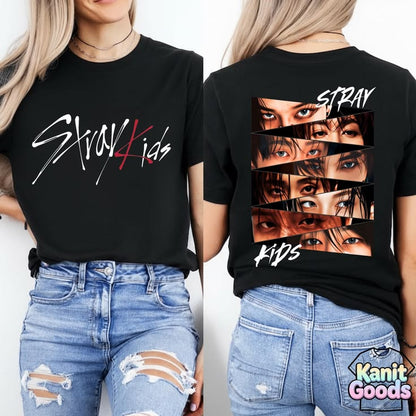 👕🖤 CAMISETA STRAY KIDS – EL ESTILO QUE TODO STAY QUIERE 🔥✨