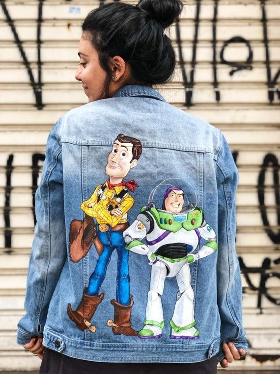 🤠🧥 CHAQUETA JEAN TOY STORY – DENIM NOSTALGIA 🔥🚀
