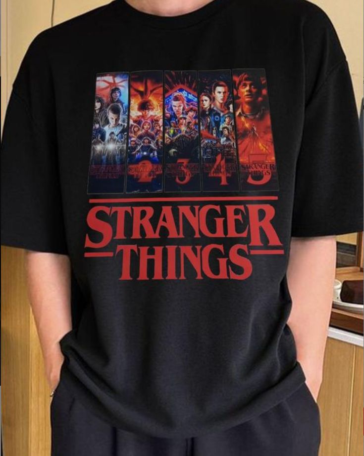 🔥 CAMISETA STRANGER THINGS – EDICIÓN OFICIAL EXCLUSIVA