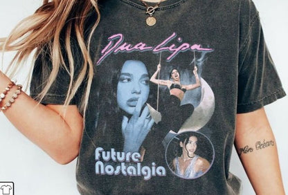 🔥 CAMISETA ACID WASH DUA LIPA