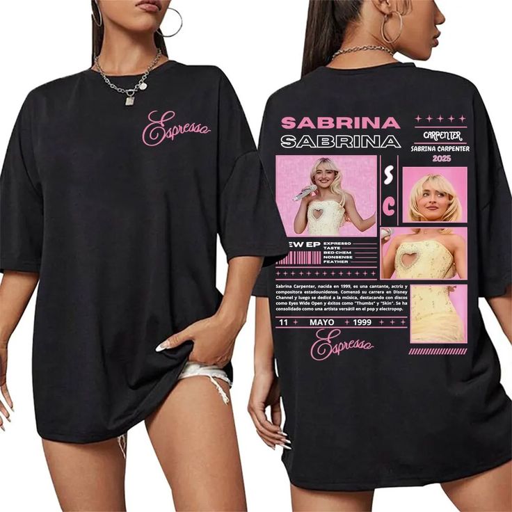 💖🎤 CAMISETA SABRINA CARPENTER – EDICIÓN ESTÉREO PICNIC 2026 ✨🌈