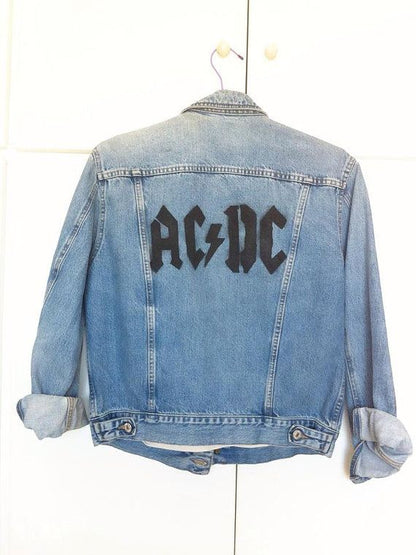 🔥 CHAQUETA JEAN AC/DC - POWER UP WORLD TOUR